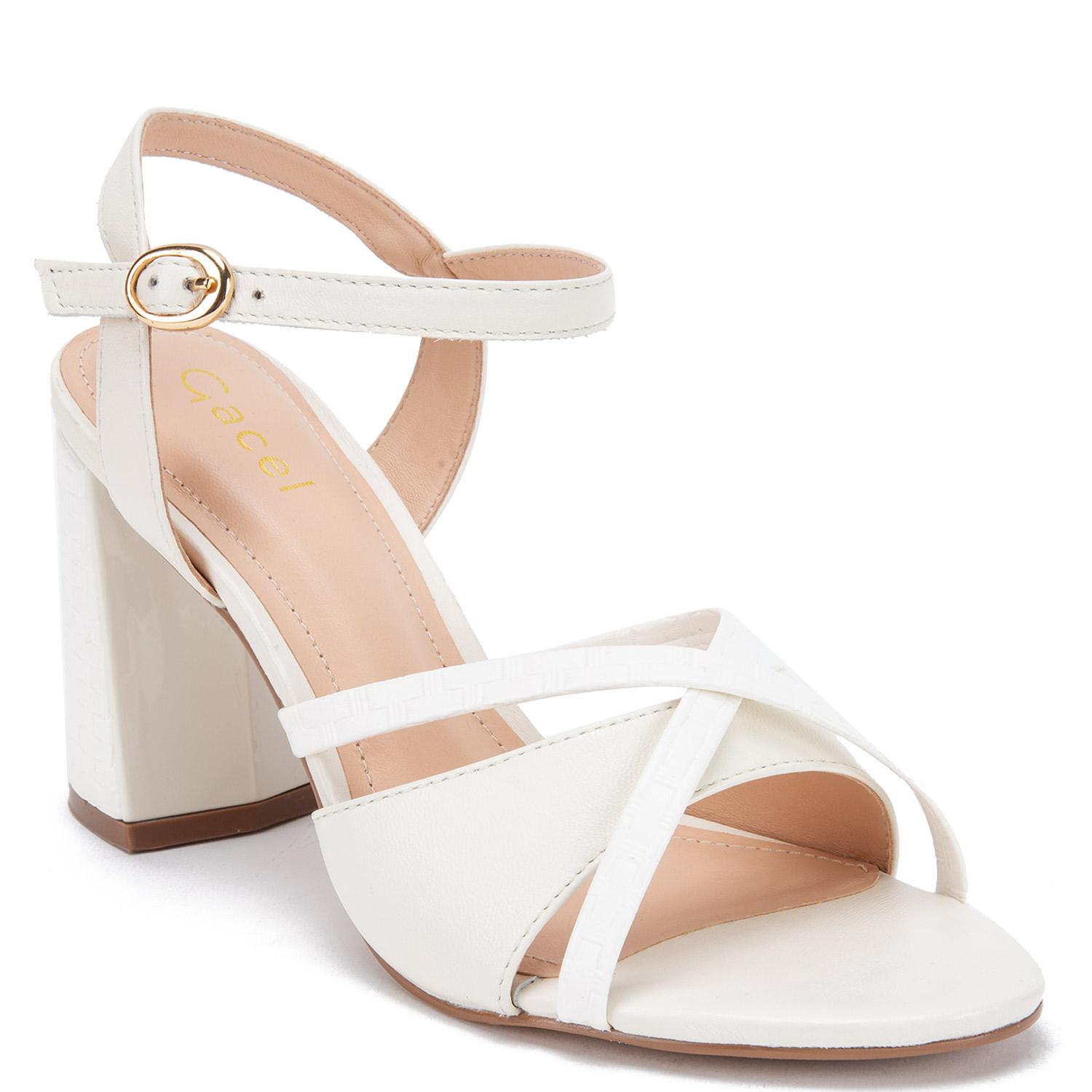 SANDALIA - GLASGOW - GACEL - BLANCO - 3