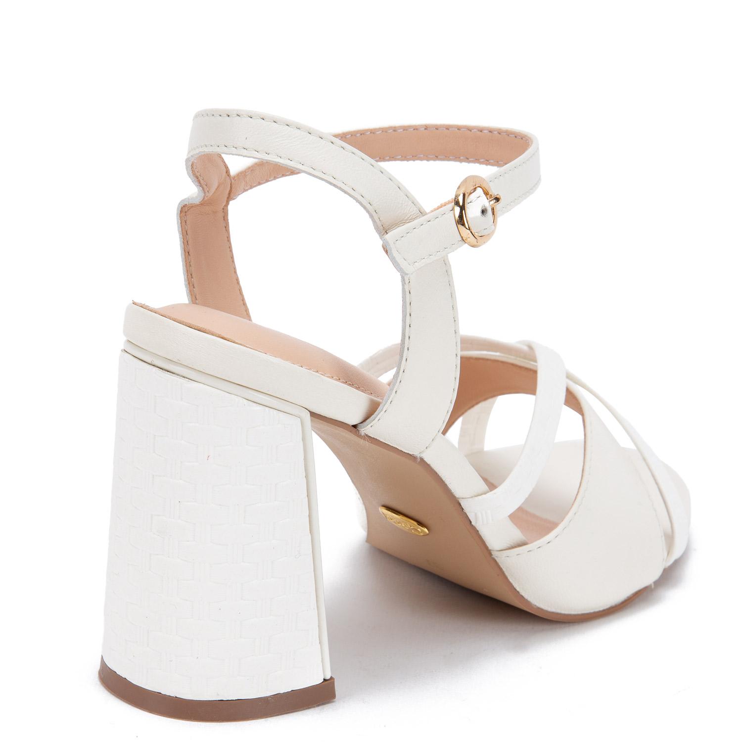 SANDALIA - GLASGOW - GACEL - BLANCO - 5
