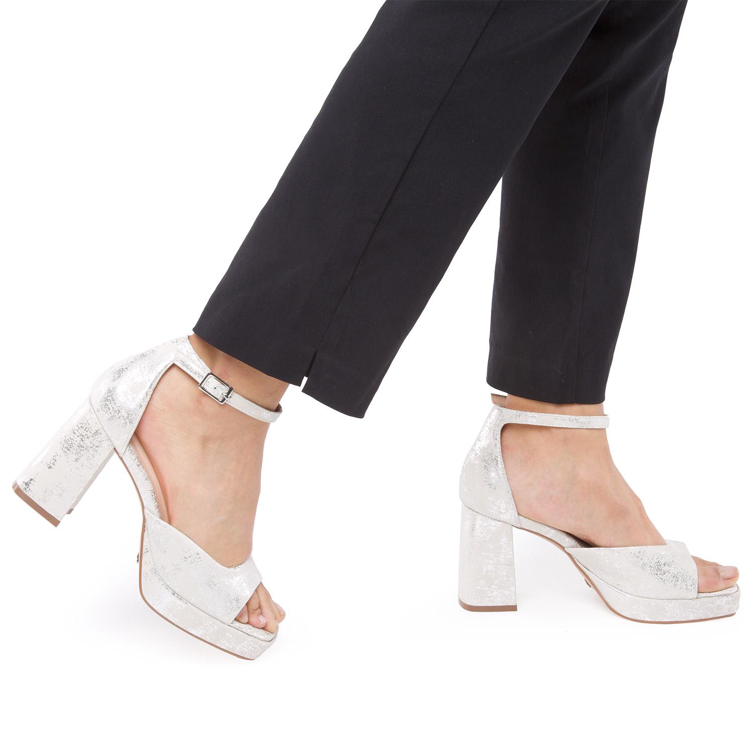 SANDALIA - MABEL - GACEL - PLATEADO - 2