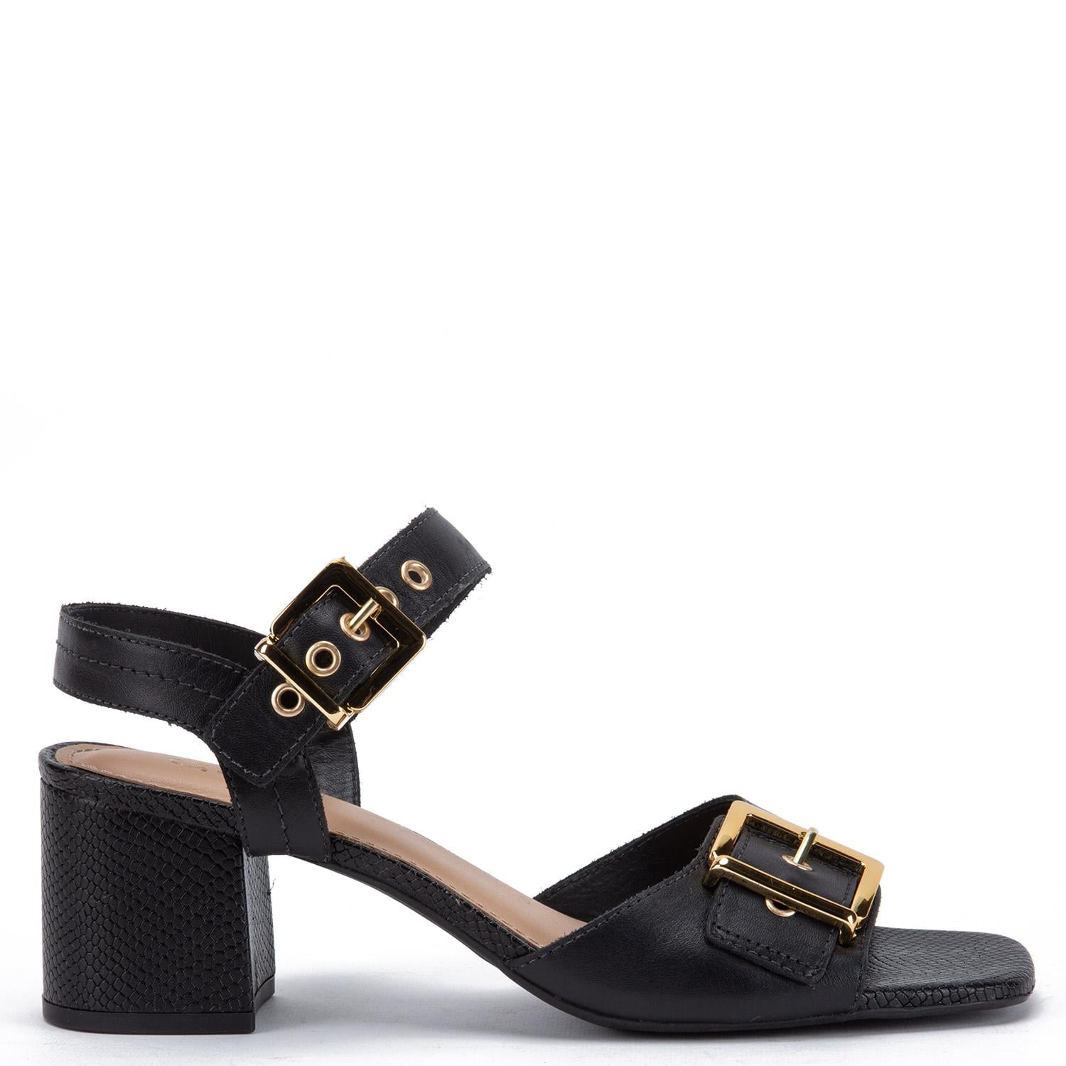 SANDALIA - GINGER - GACEL - NEGRO - 1