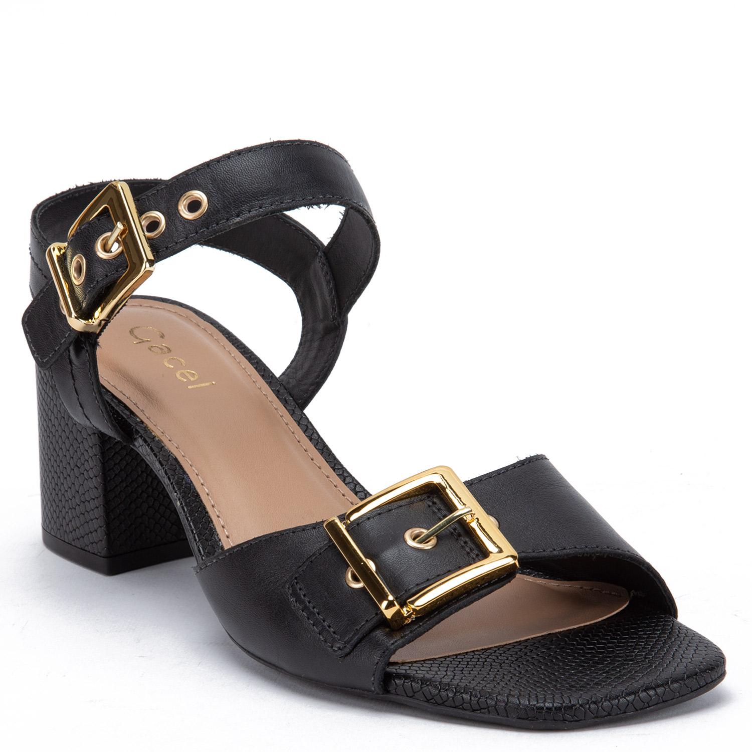 SANDALIA - GINGER - GACEL - NEGRO - 3