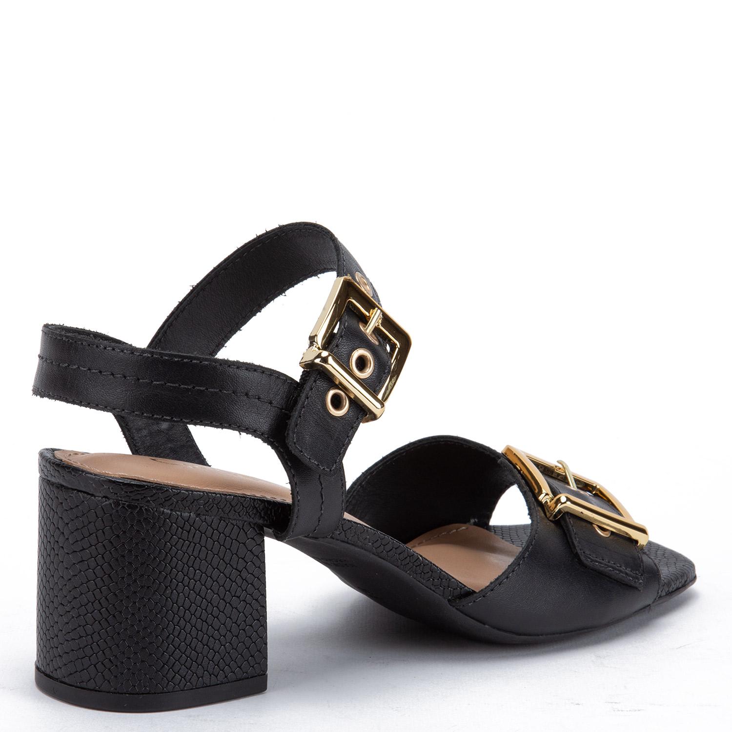 SANDALIA - GINGER - GACEL - NEGRO - 5