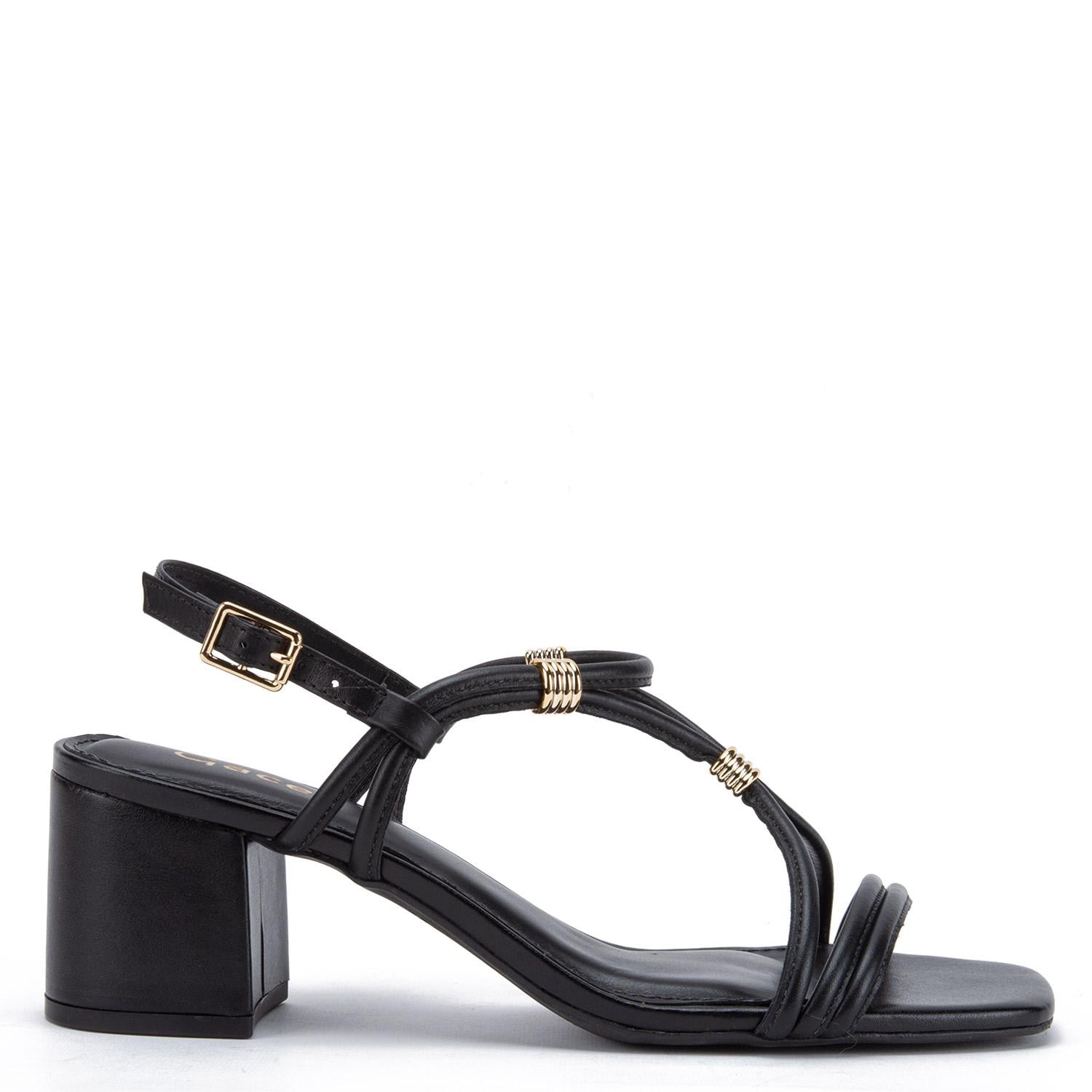 SANDALIA - GINGER - GACEL - NEGRO - 1