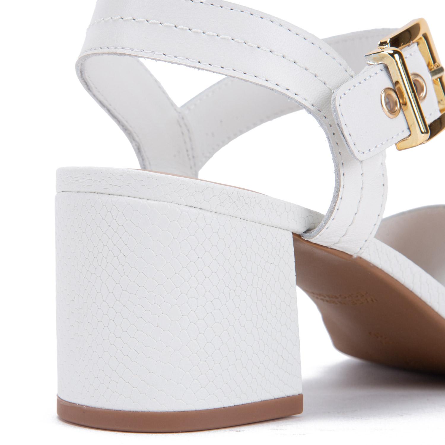 SANDALIA - GINGER - GACEL - BLANCO - 4