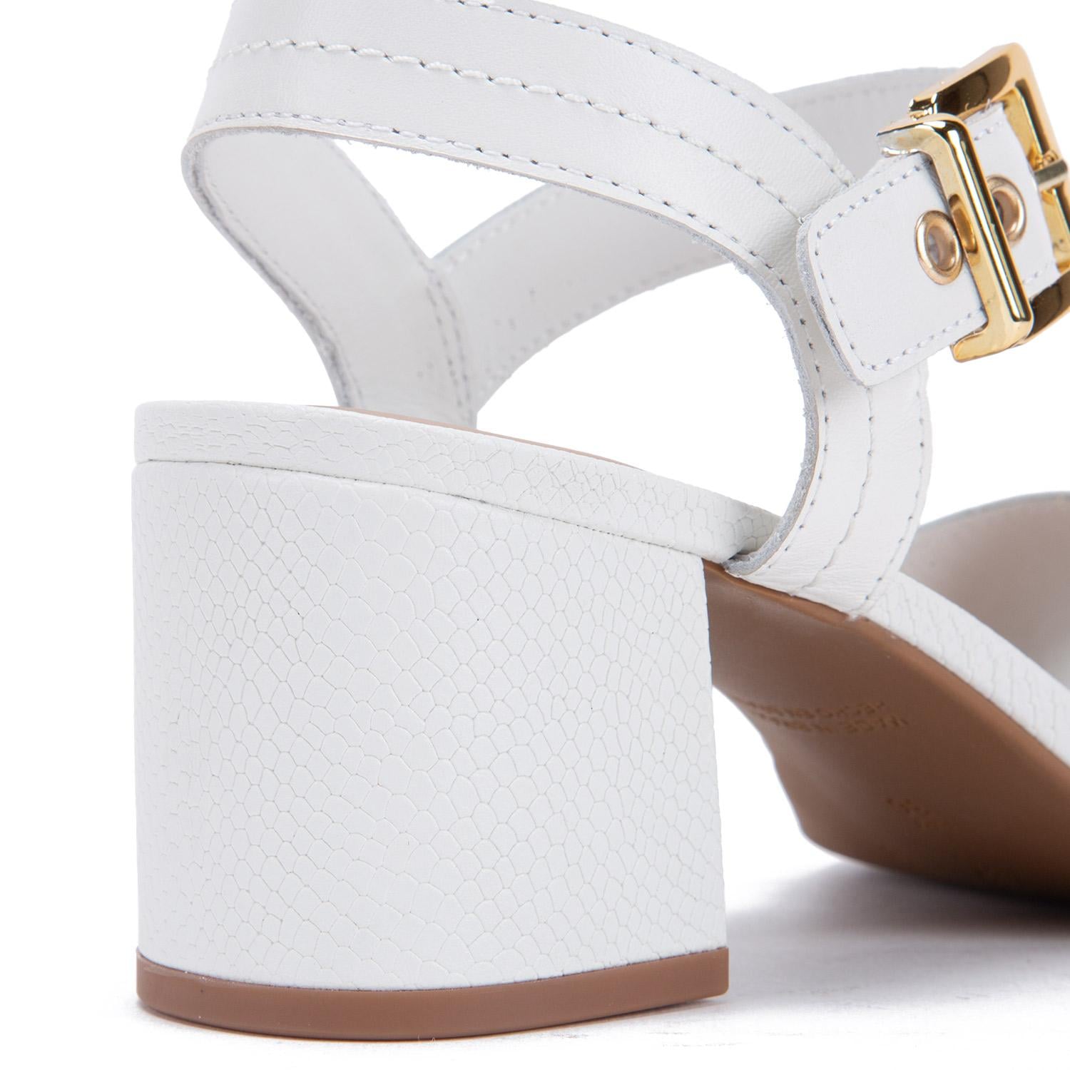 SANDALIA - GINGER - GACEL - BLANCO - 4