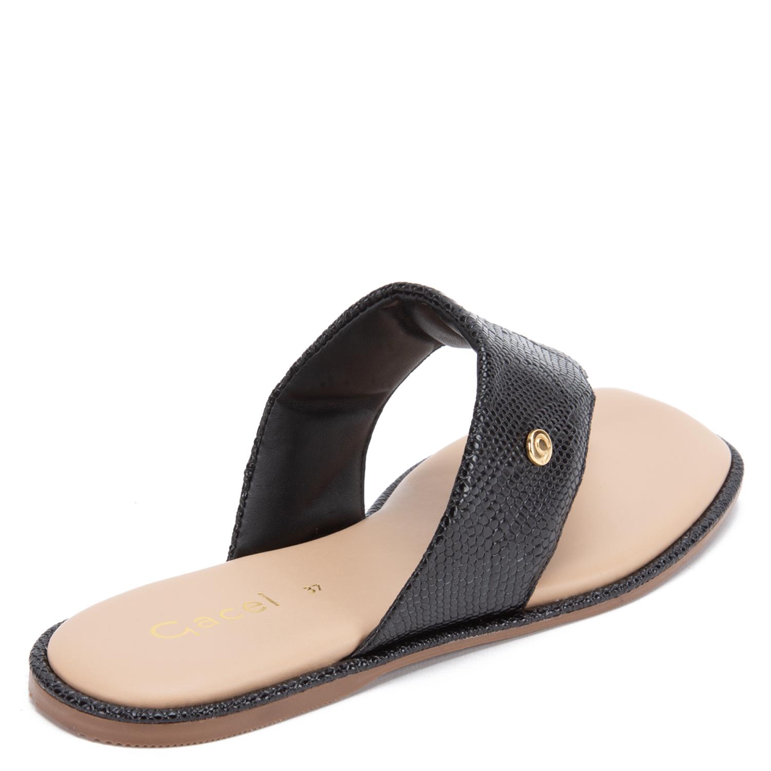 SANDALIA - ODETH - GACEL - NEGRO - 5