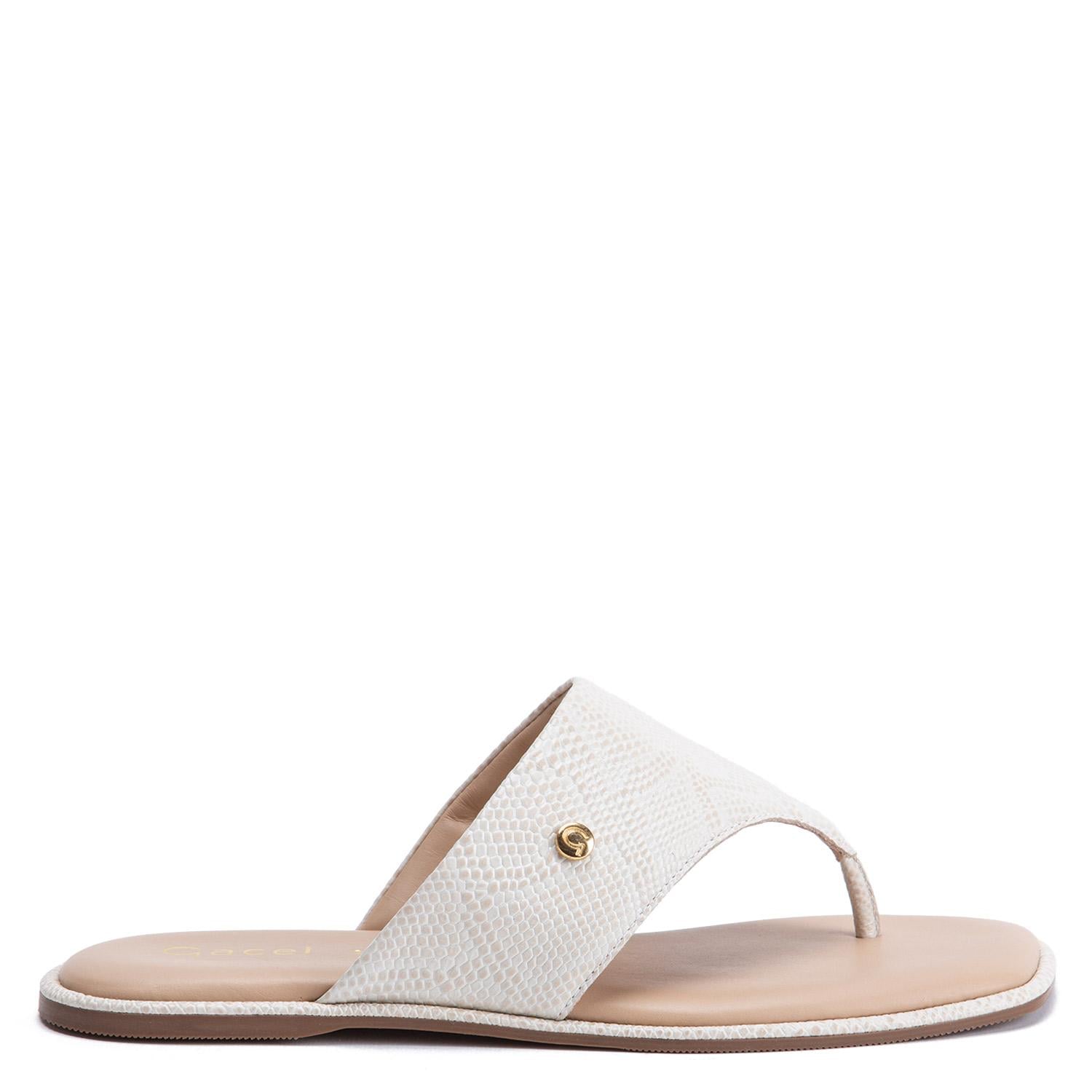 SANDALIA - ODETH - GACEL - OFF WHITE - 1