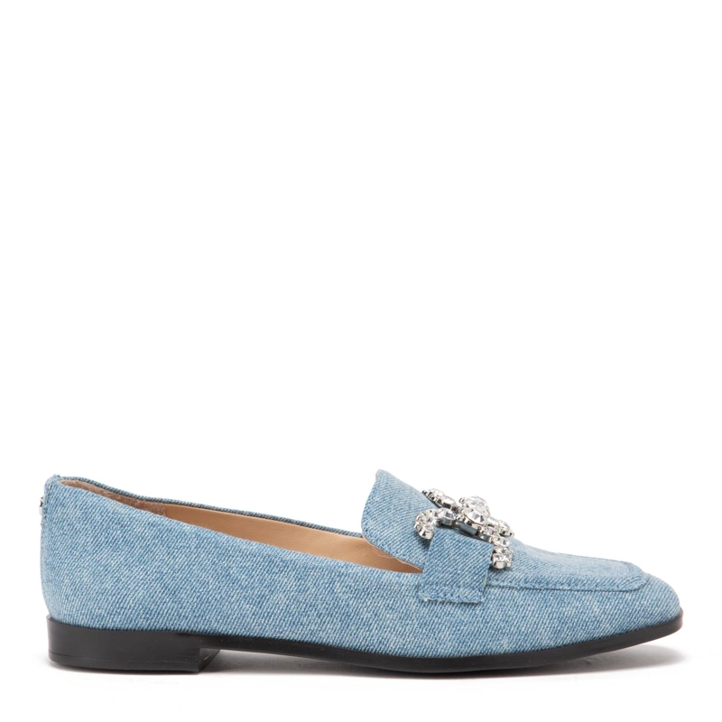 MOCASIN MUJER GACEL DENIM TRACE - 1