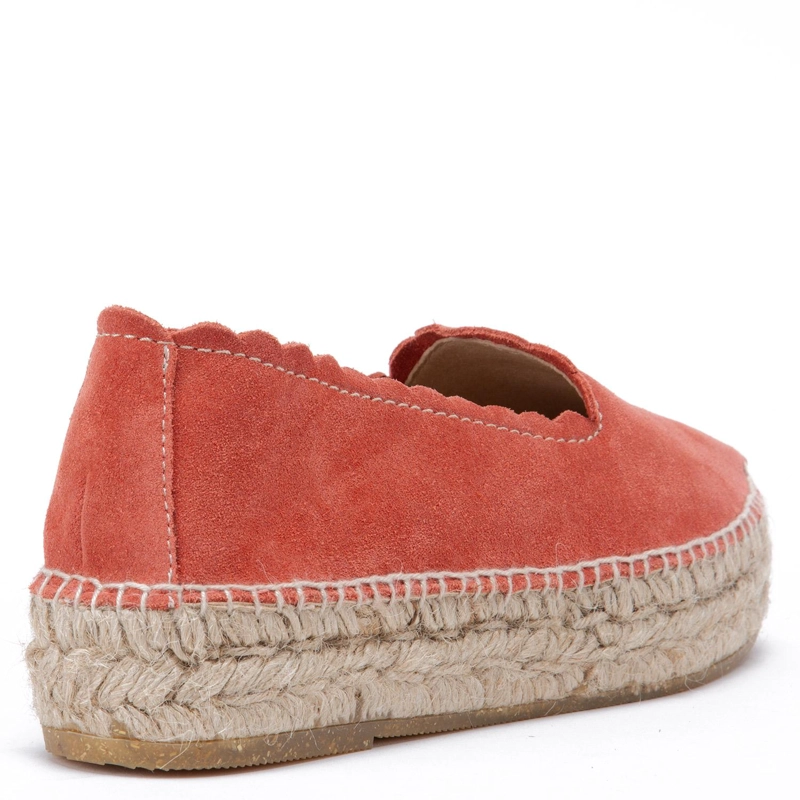 ALPARGATA DE CUERO MUJER GACEL CORAL MAYRA - 5
