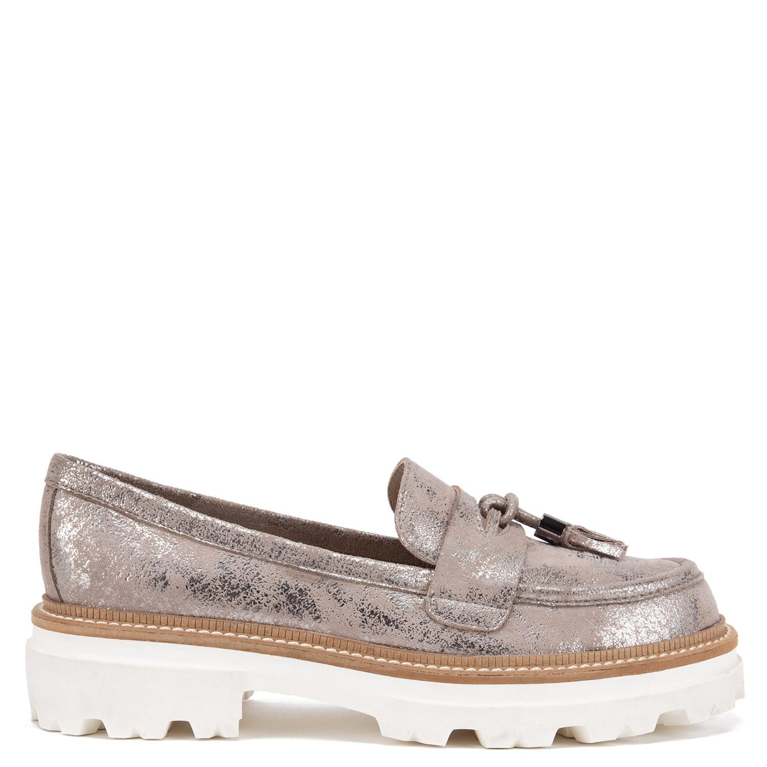MOCASIN - EVE - GACEL - PLATEADO - 1