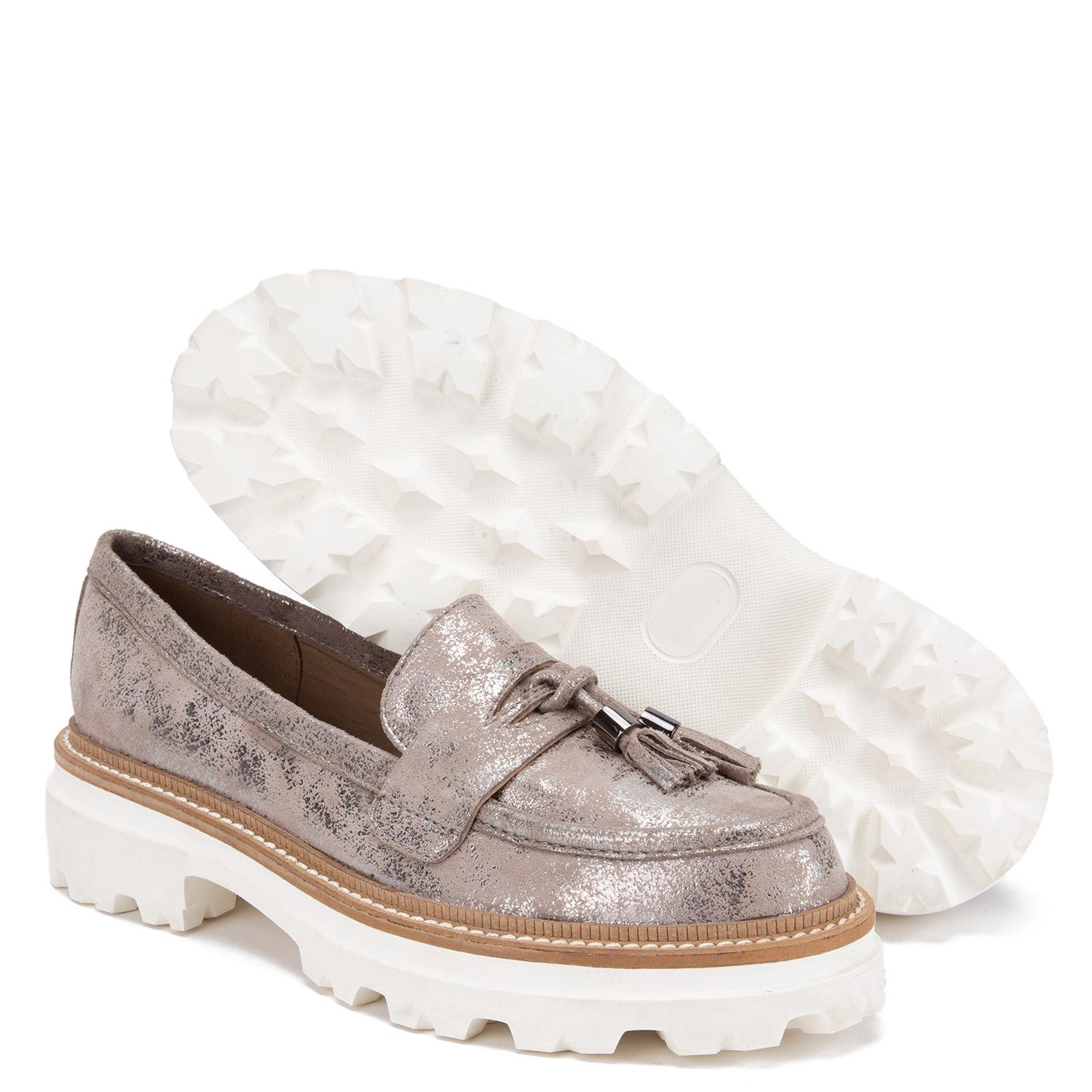 MOCASIN - EVE - GACEL - PLATEADO - 4