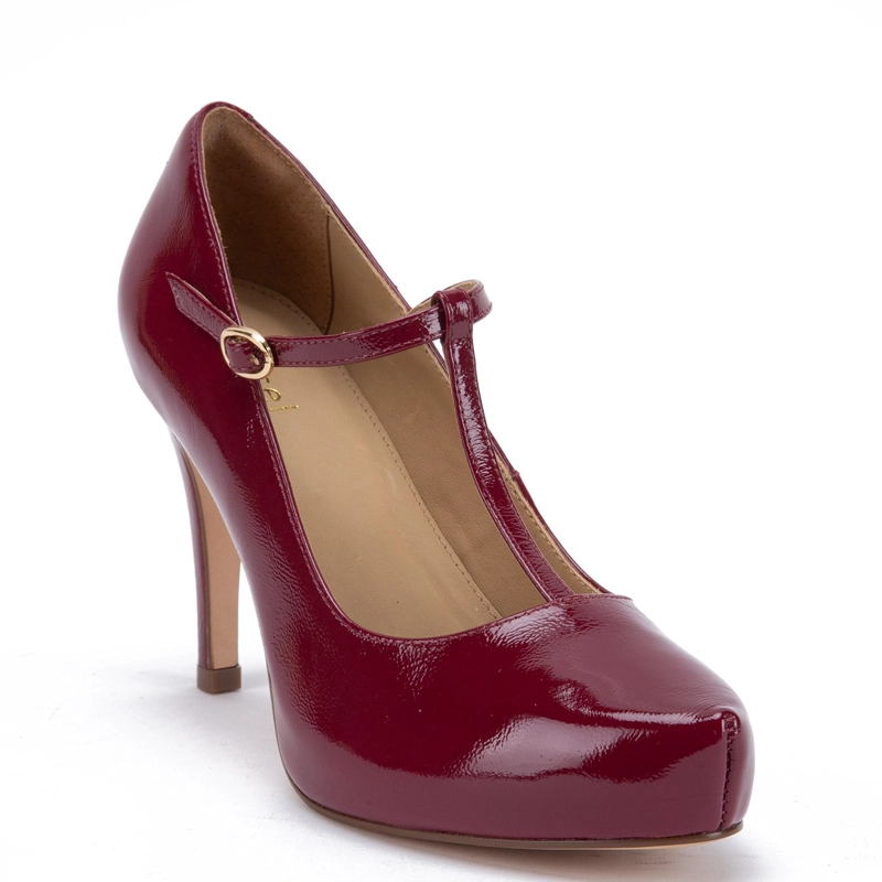 ZAPATO DE CUERO MUJER GACEL BURDEO OLGA - 3