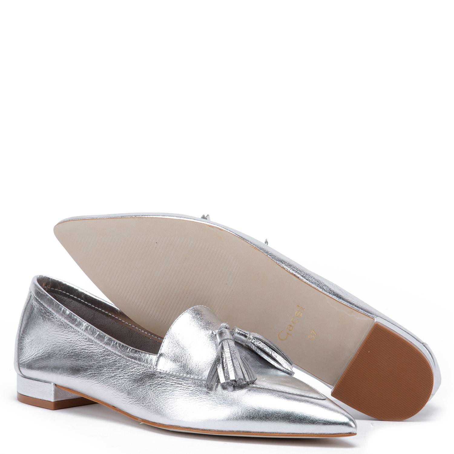ZAPATO - HAIMI - GACEL - PLATEADO - 4