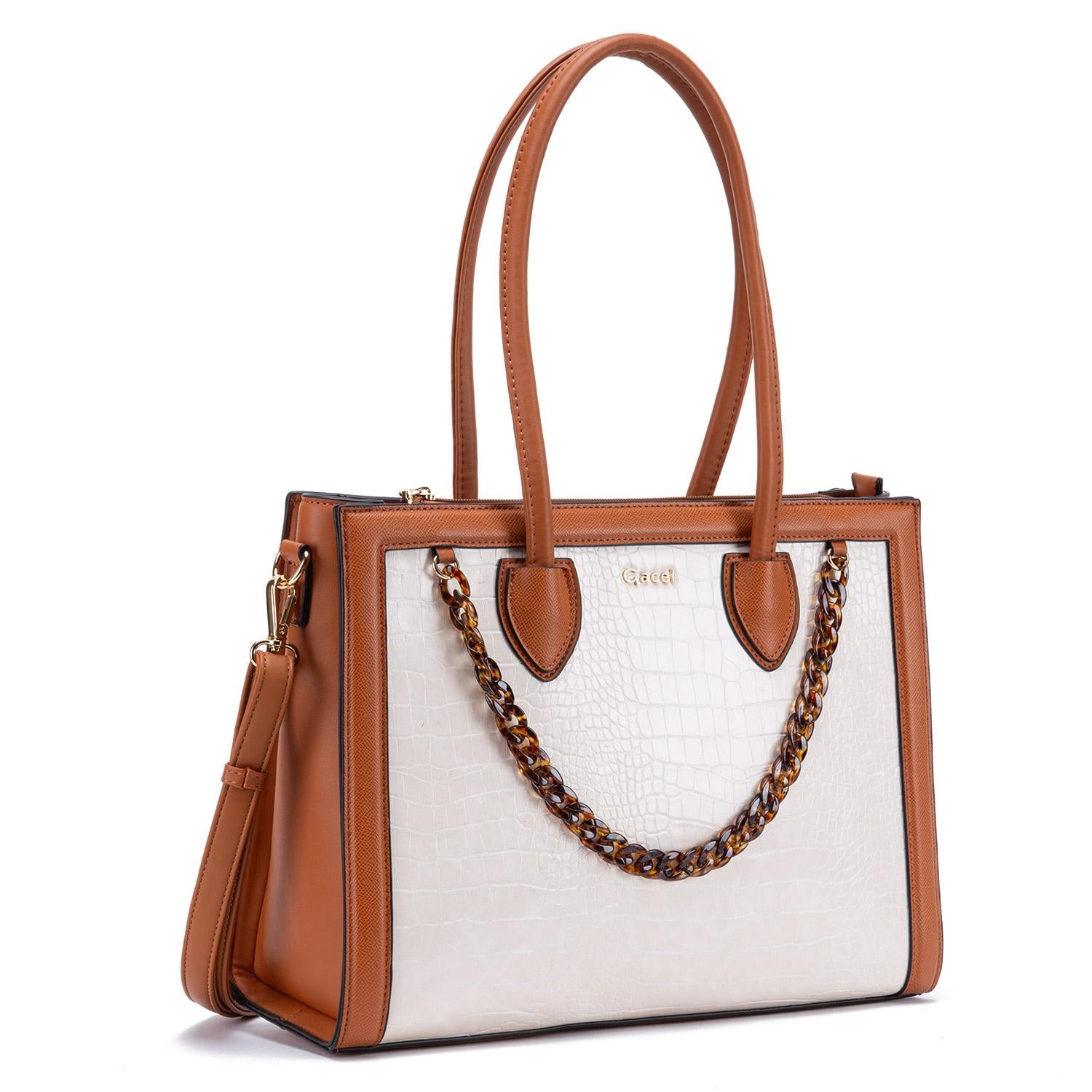 CARTERA - DOS ASAS GRANDE - GACEL - OFF WHITE - 3