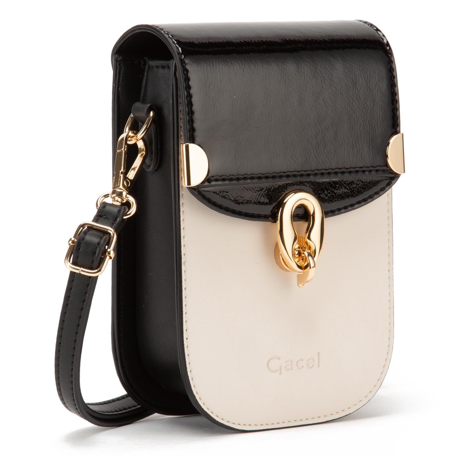 CARTERA - BANDOLERA PEQUEÑA - GACEL - EN COLOR NEGRO - 3