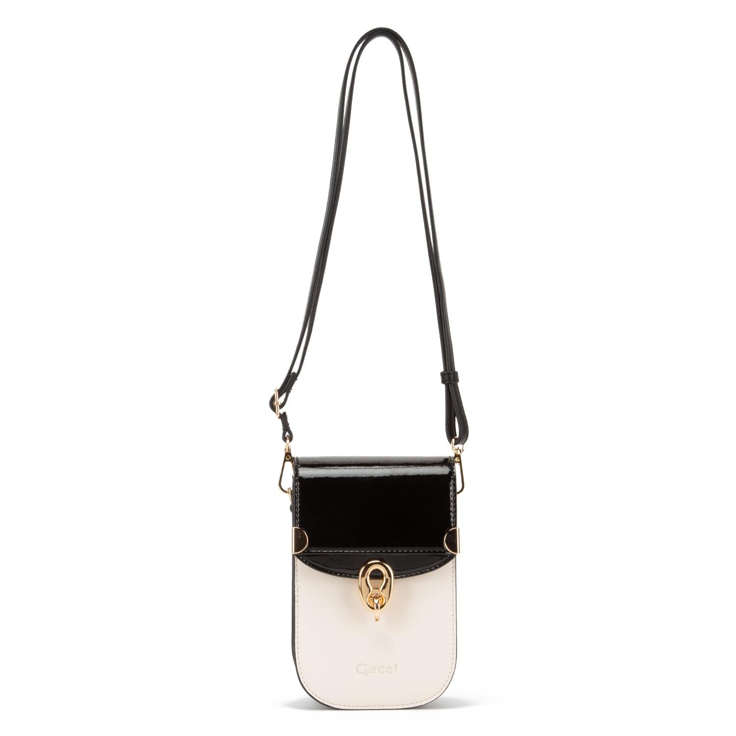 CARTERA - BANDOLERA PEQUEÑA - GACEL - EN COLOR NEGRO - 5