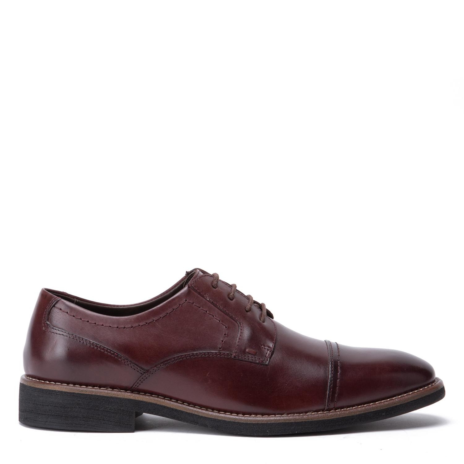 ZAPATO DE CUERO HOMBRE GUANTE GUINDA BERLIN 0035857 - 1