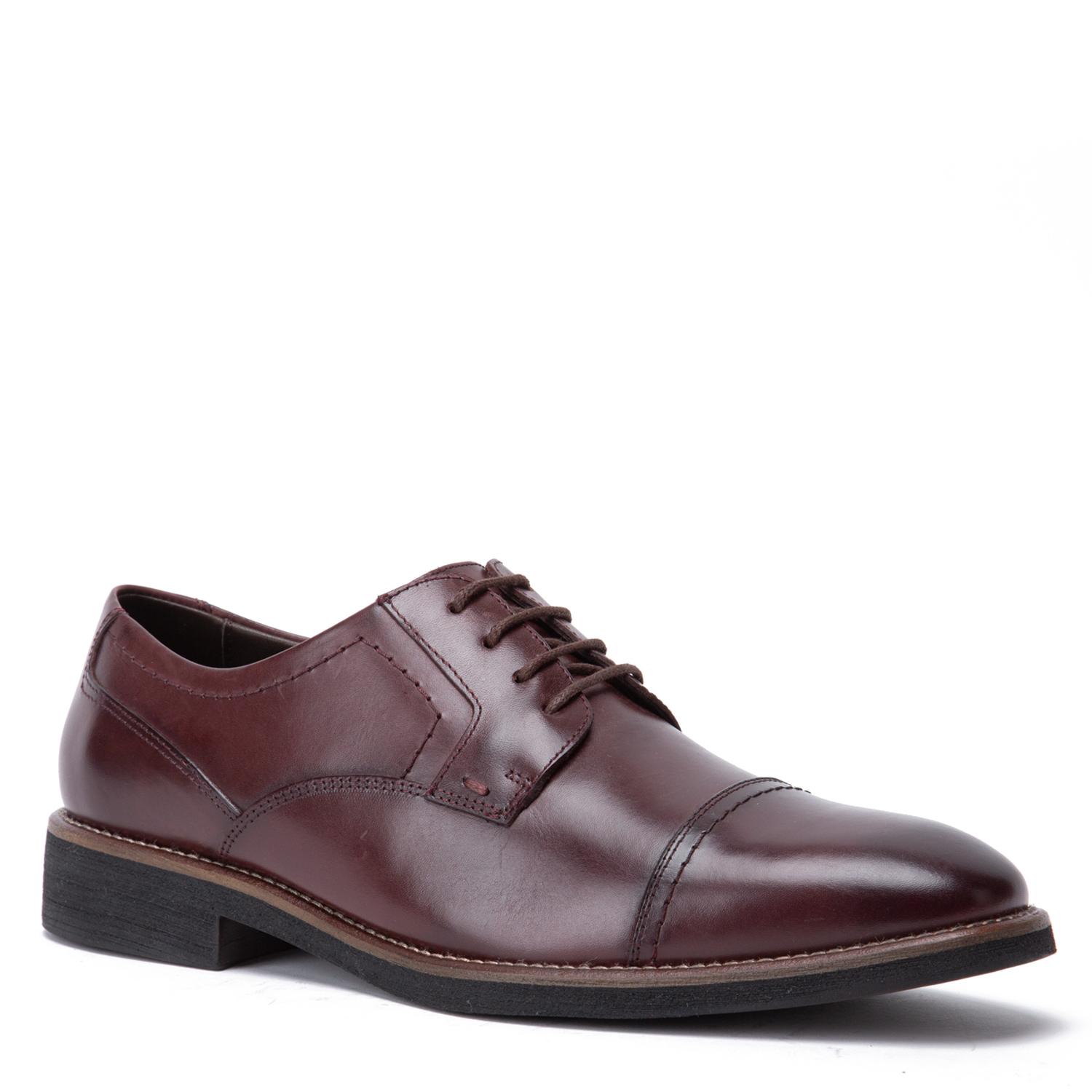 ZAPATO DE CUERO HOMBRE GUANTE GUINDA BERLIN 0035857 - 3