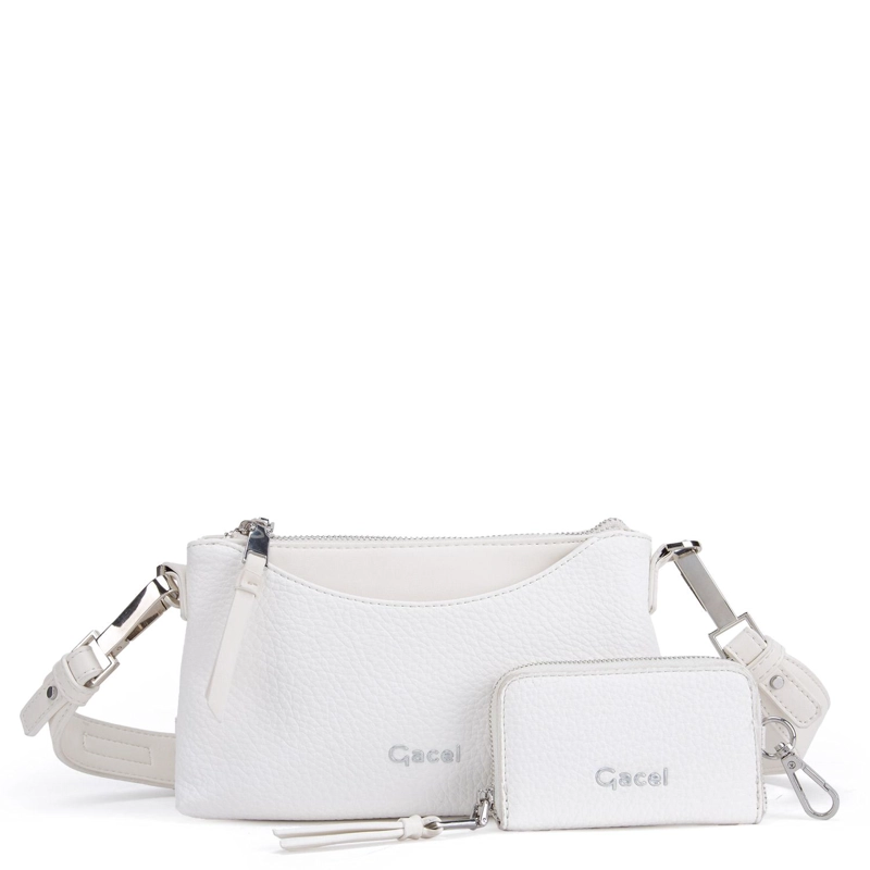 CARTERA MUJER GACEL BLANCO CAR3323 - 1