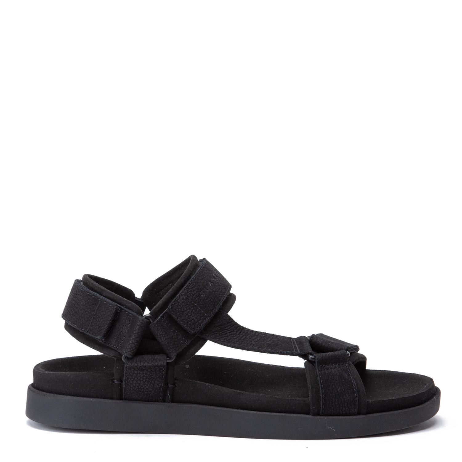 SANDALIA SEMI ABIERTA - BERNA - GUANTE - NEGRO - 1