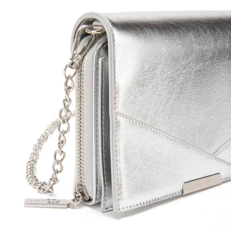 CARTERA MUJER GACEL PLATEADO CAR3365 - 4
