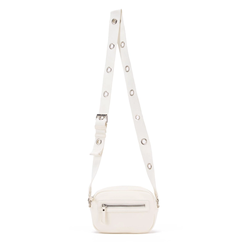 CARTERA MUJER GACEL BLANCO BANDOLERA PEQUEÑA - 5