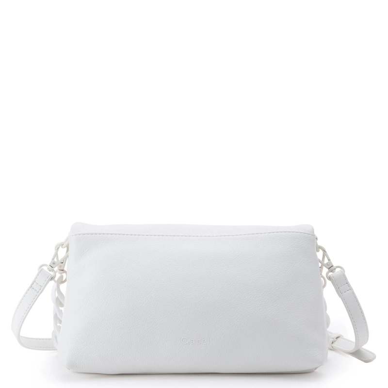 CARTERA MUJER GACEL BLANCO BANDOLERA GRANDE - 2