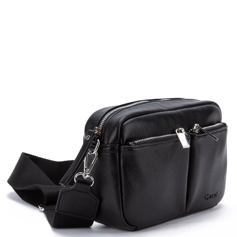 CARTERA MUJER GACEL NEGRO BANDOLERA GRANDE - 3