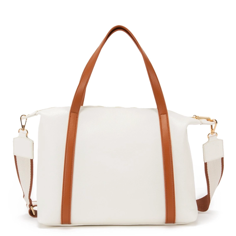 CARTERA MUJER GACEL BLANCO DOS ASAS GRANDE - 2