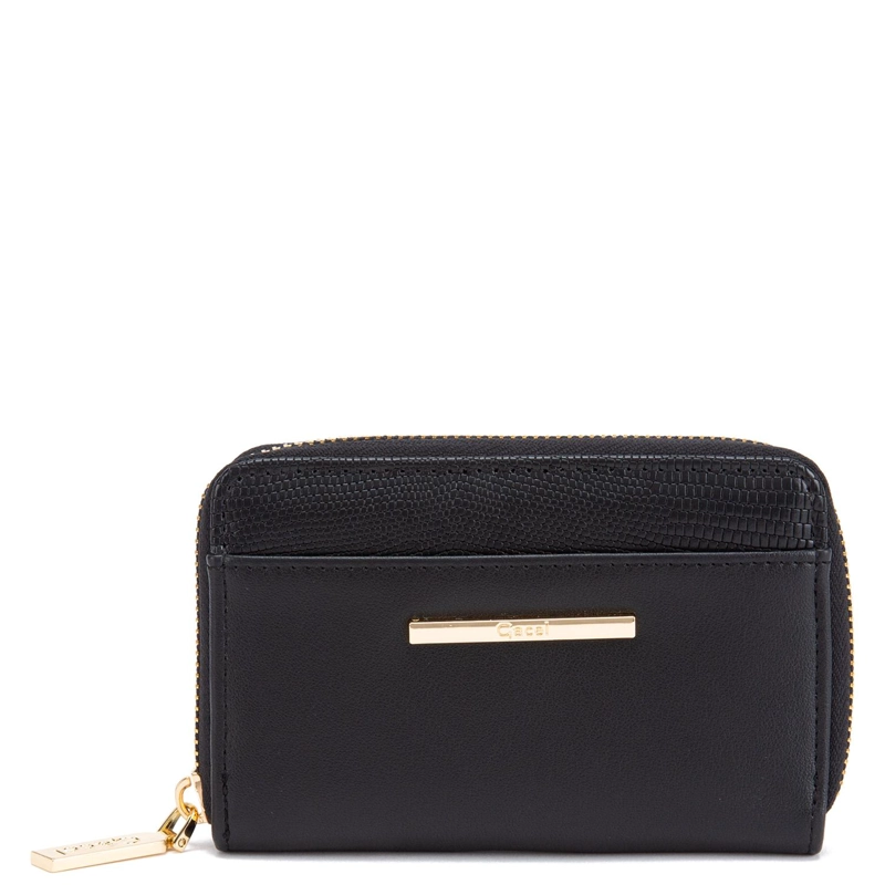 BILLETERA MUJER GACEL NEGRO MEDIANA - 1