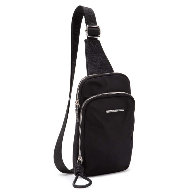 CARTERA MUJER GACEL NEGRO BANDOLERA PEQUEÑA - 3