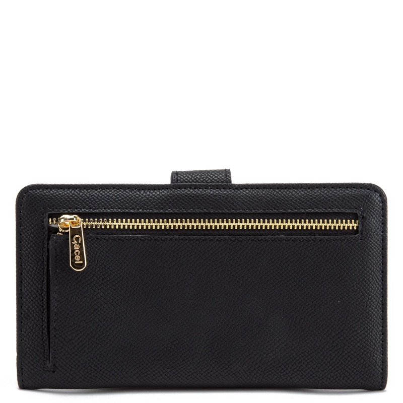 BILLETERA MUJER GACEL NEGRO GRANDE - 2