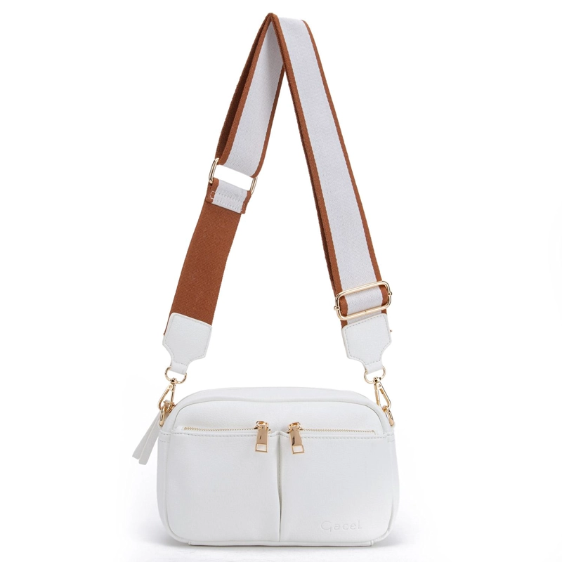 CARTERA MUJER GACEL OFF WHITE CAR3368 - 1
