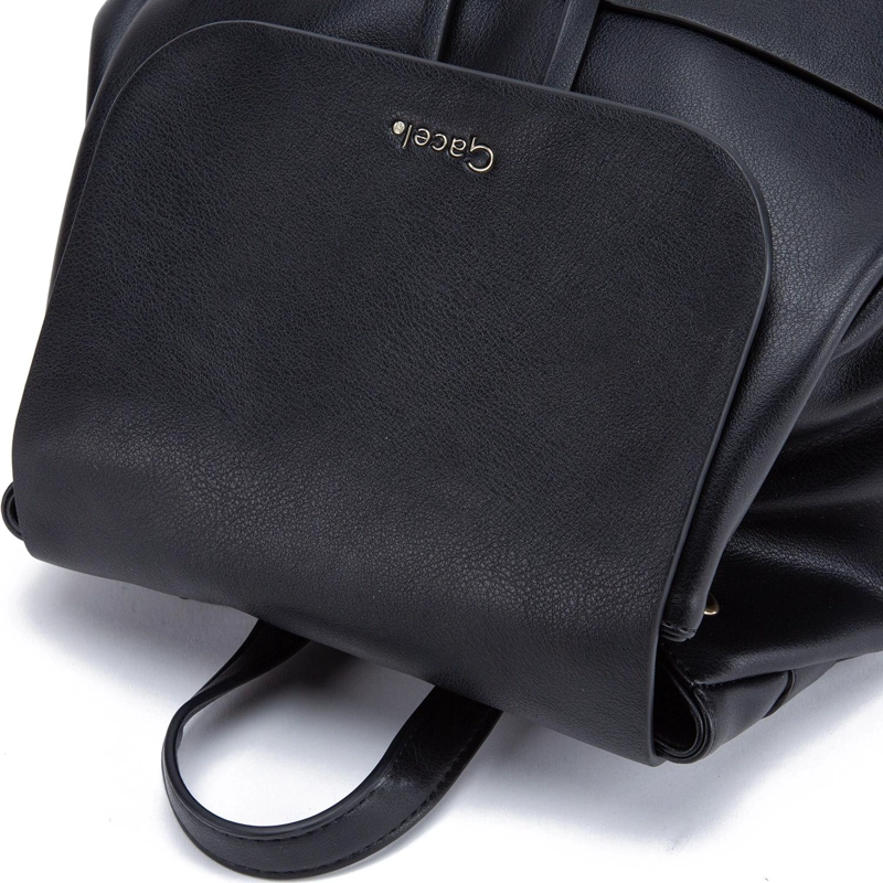MOCHILA MUJER GACEL NEGRO PEQUEÑA - 4