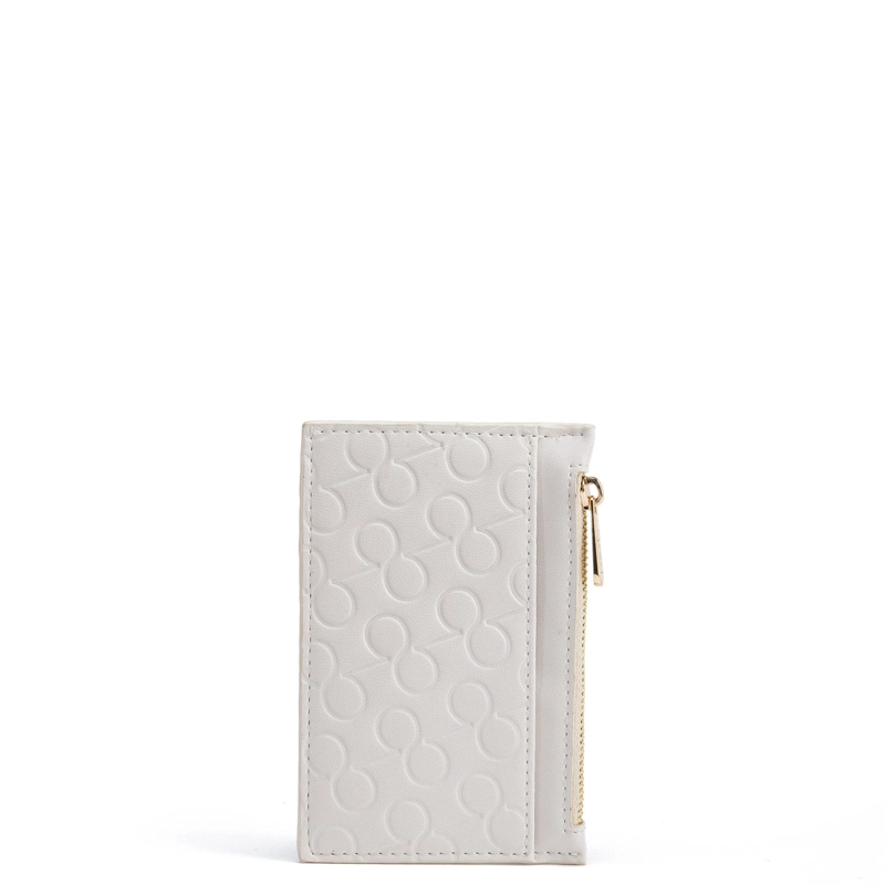 BILLETERA MUJER GACEL OFF WHITE TARJETERO - 1