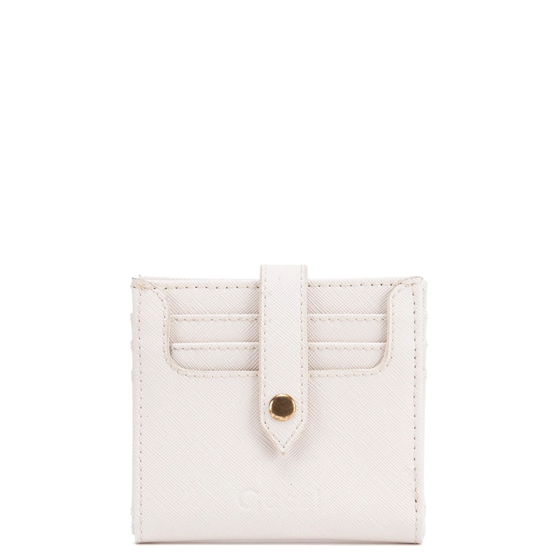 BILLETERA MUJER GACEL OFF WHITE PEQUEÑA - 1