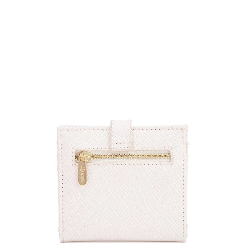 BILLETERA MUJER GACEL OFF WHITE PEQUEÑA - 2