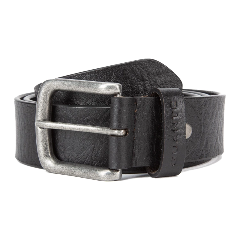 CINTURON DE CUERO HOMBRE GUANTE NEGRO - 2