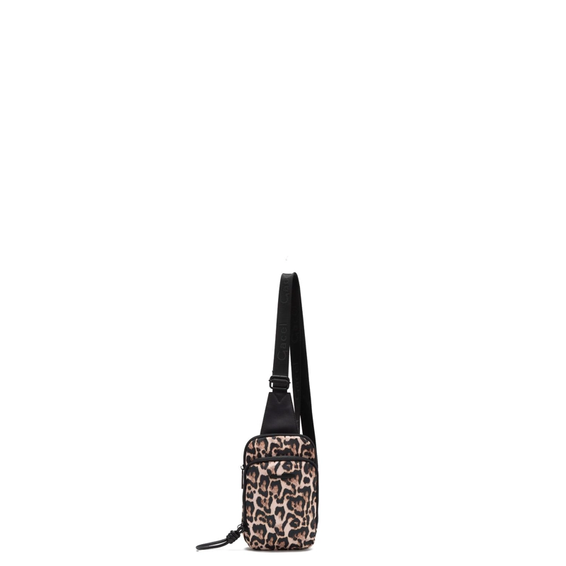 CARTERA MUJER GACEL LEOPARDO BANDOLERA PEQUEÑA - 1