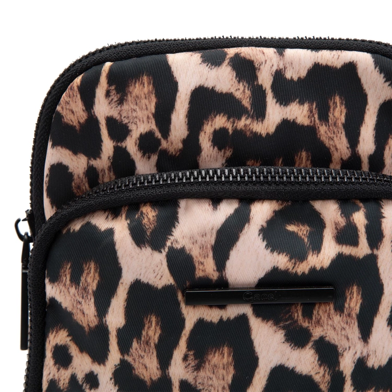 CARTERA MUJER GACEL LEOPARDO BANDOLERA PEQUEÑA - 4