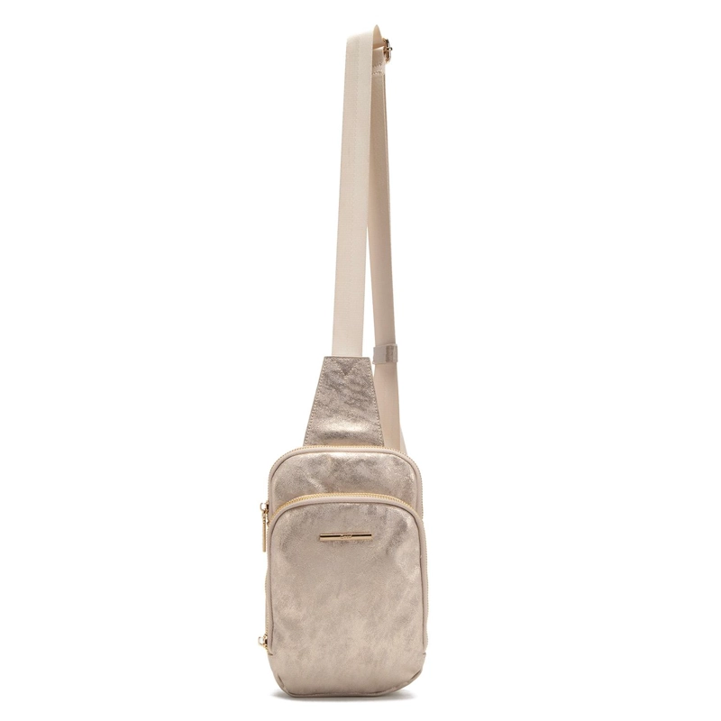 CARTERA MUJER GACEL DORADO BANDOLERA PEQUEÑA CAR3285 - 1