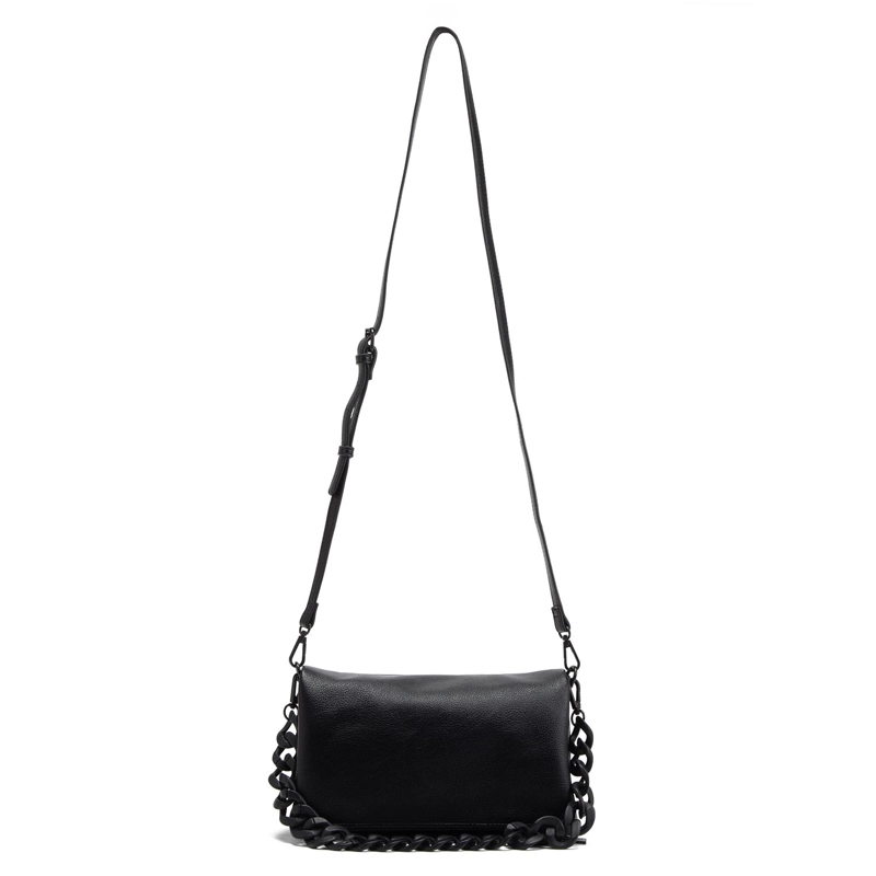 CARTERA MUJER GACEL NEGRO BANDOLERA GRANDE - 1