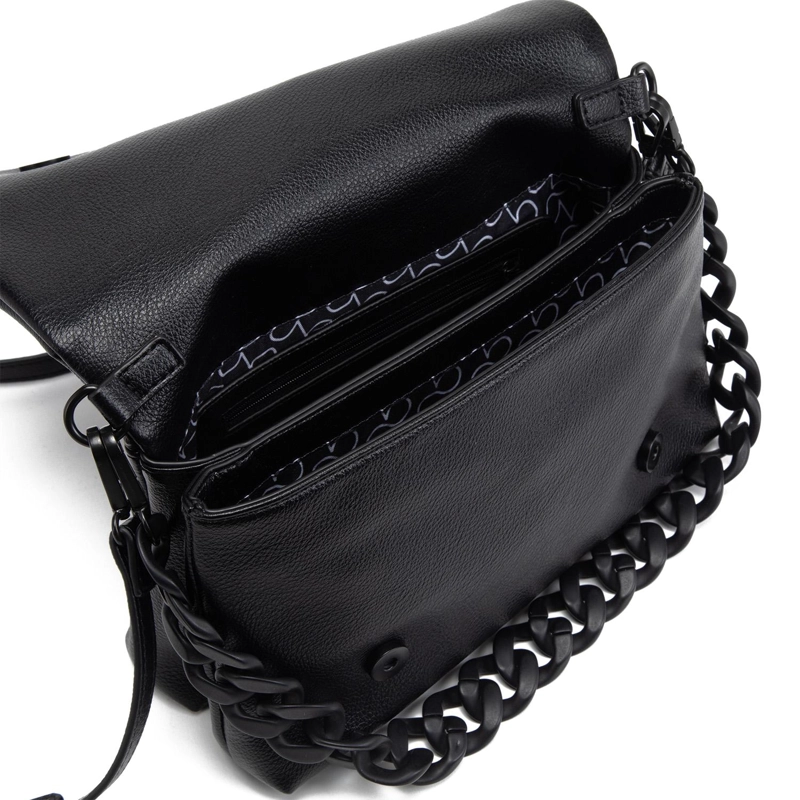 CARTERA MUJER GACEL NEGRO BANDOLERA GRANDE - 5