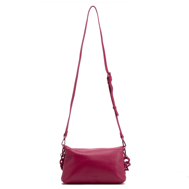 CARTERA MUJER GACEL FRAMBUESA BANDOLERA GRANDE - 2