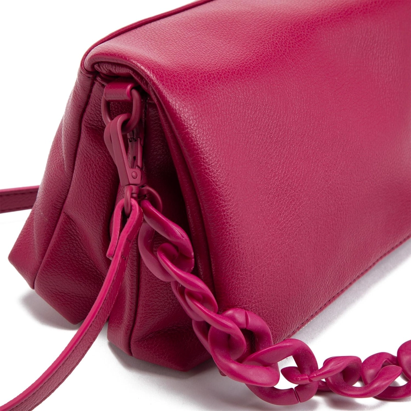 CARTERA MUJER GACEL FRAMBUESA BANDOLERA GRANDE - 4