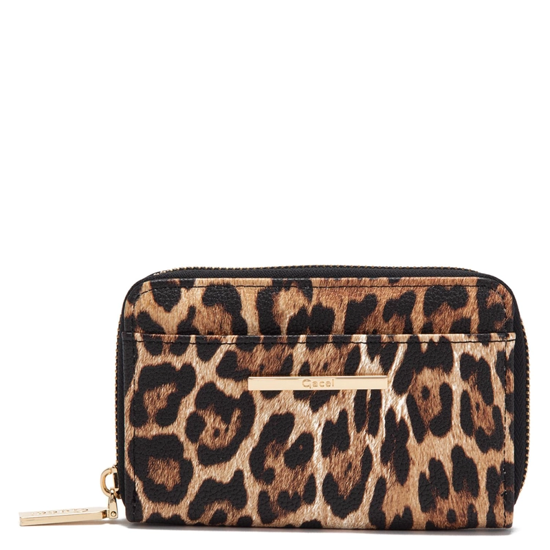 BILLETERA MUJER GACEL LEOPARDO MEDIANA - 1