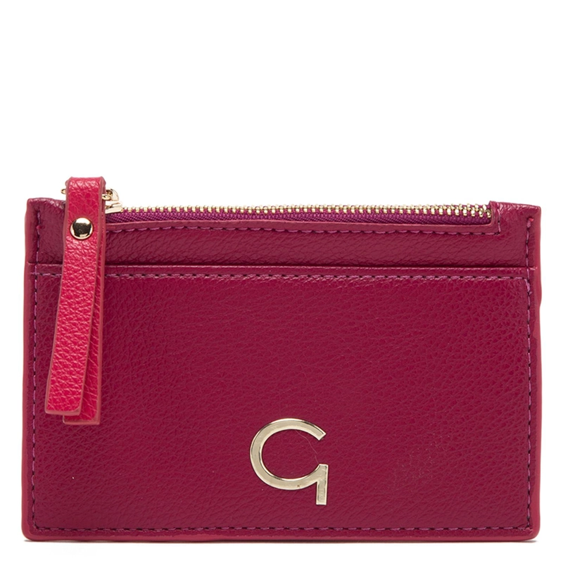BILLETERA MUJER GACEL FUCSIA TARJETERO - 1