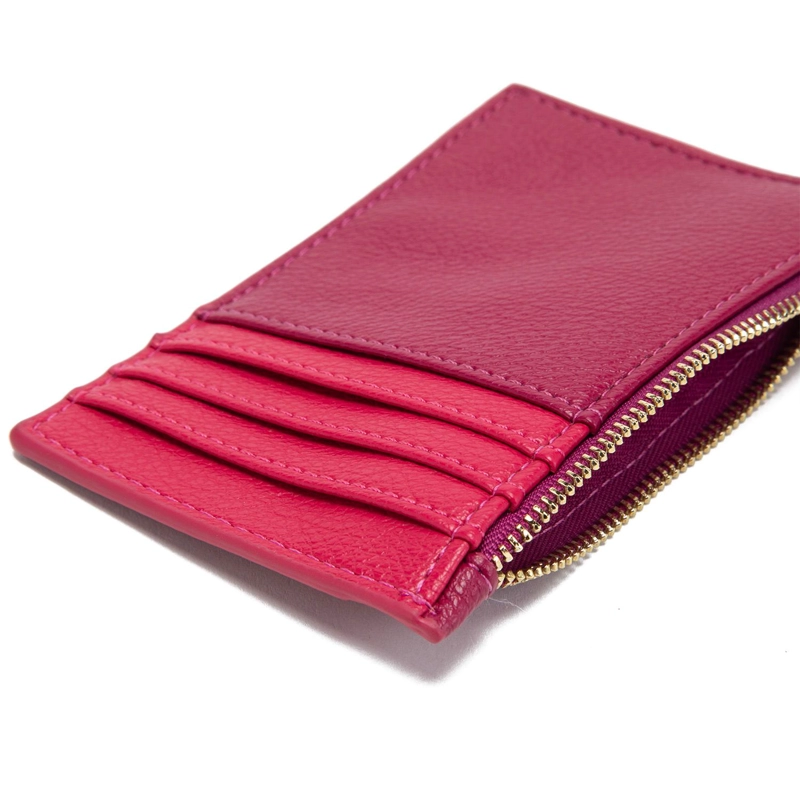 BILLETERA MUJER GACEL FUCSIA TARJETERO - 3