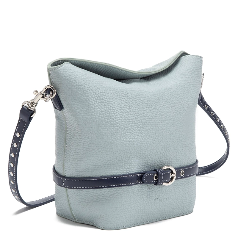 CARTERA MUJER GACEL CELESTE BUCKET - 3