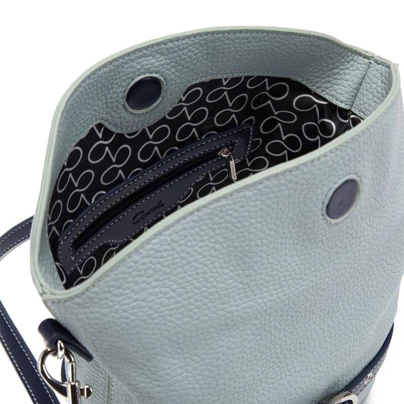 CARTERA MUJER GACEL CELESTE BUCKET - 5